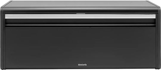 Brabantia Front Bread Box Black Brabantia Front Bread Box Black