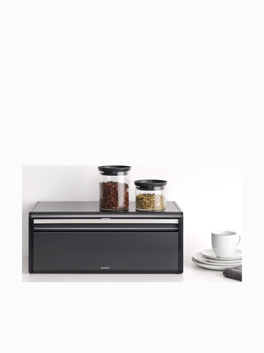 Brabantia Front Ψωμιέρα Μαύρη