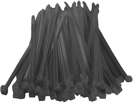 ATC Plastic Cable Ties 150mmx2.5mm In Black Colour 100 Pieces 20.007.0009