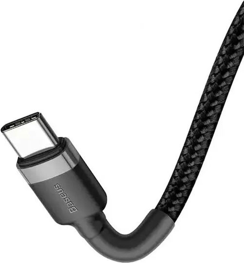 Baseus USB 2.0 Cable USB-C male - USB-C 60W Μαύρο 2m 2τμχ