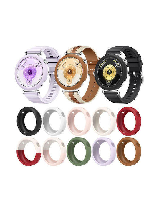 Silikonhülle in Grün Farbe für Huawei Watch GT 6 41mm