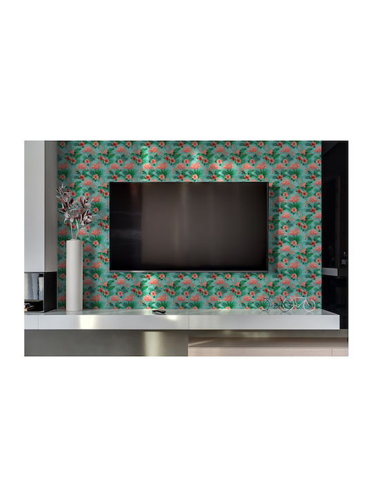 Vinyl Wall Panel Sticker Elegant Interior Decoration Flamingo 100x50 Cm