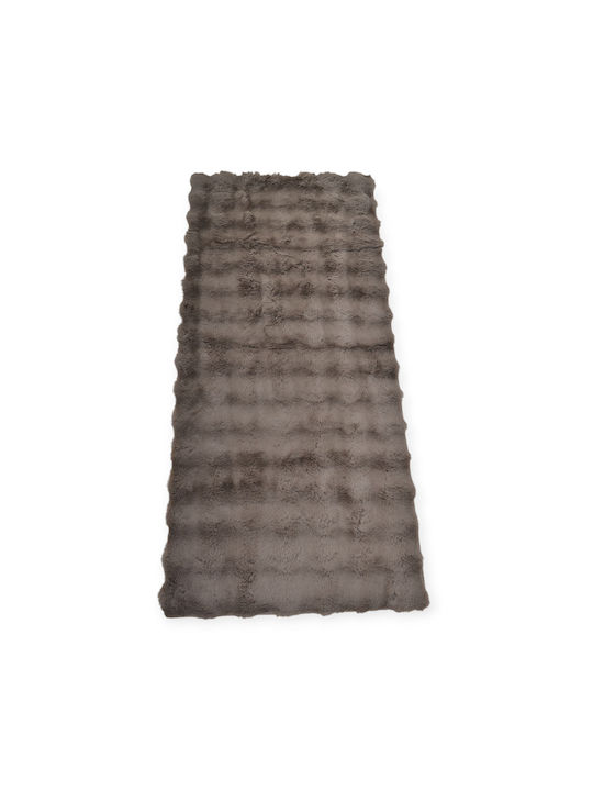 Ankor Αντιολισθητικό Χαλί Ορθογώνιο Taupe 60x140cm