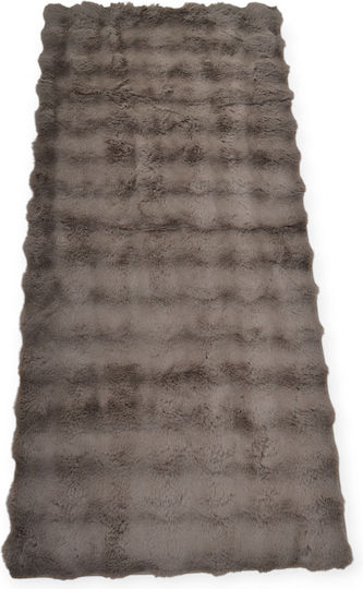 Ankor Αντιολισθητικό Χαλί Ορθογώνιο Taupe 60x140cm