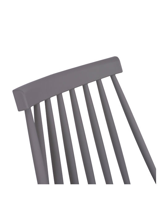 Vanessa Stühle Speisesaal Grey 4Stück 43x46.5x82cm