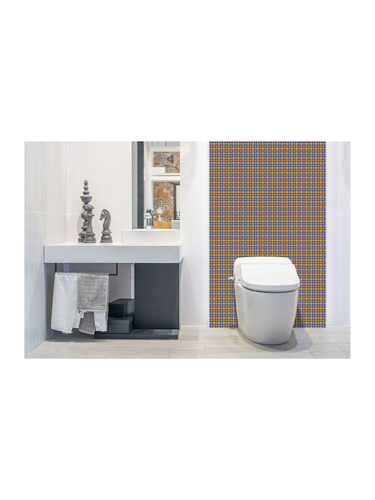 Panou Decorativ de Perete din Vinil Model Floral 100x50 Cm