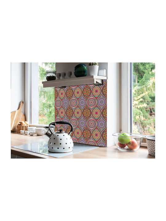 Vinyl Wandsticker Küche Badezimmer Schöne Mandala 9x30x30 cm
