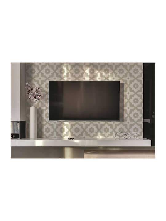 Vinyl Sticker Easy Installation Panel Arabic Flower 100x50 Cm