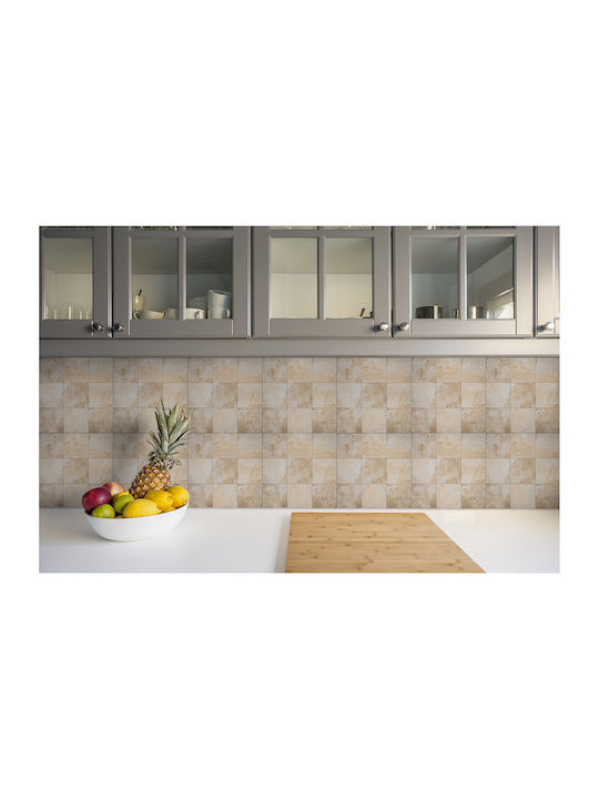 Vinyl Kacheln Wandsticker Pvc Wandsticker Küche Oder Badezimmer Textur Stein 9x30x30 cm