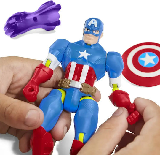 Φιγούρα Δράσης Mashers Figurine Marvel Avengers Captain America 12εκ.