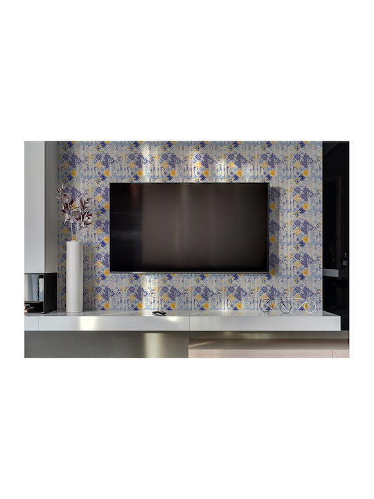 Vinyl Wandsticker Innendekoration Retro Azulejos 100x50 cm