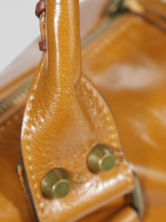 Leder Damentasche Tote Handtasche Taupe