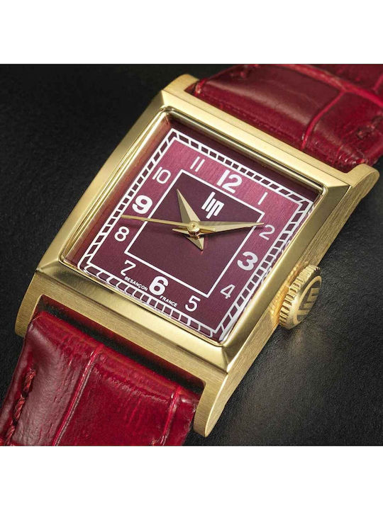 Lip Watches Ρολόι Μπαταρίας με Δερμάτινο Λουράκι