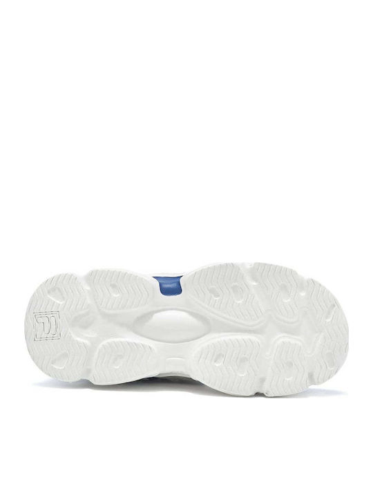 Memory Spinel 3 Kids Sports Shoes with Hoop & Loop Closure Blue