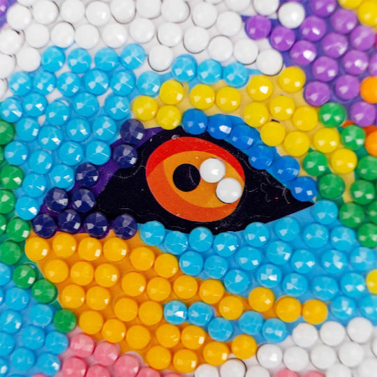 Nice Diamantiny Level Up Pop Mosaik Kreatives Set „Wolf“ Bunte 3D Diamanten 96003 Für 8+ Jahre