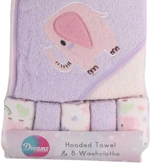 Dreams by Joyce Bib Fabric Lila 6pcs