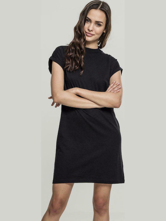 Лятна Mini T-shirt Рокля Черна