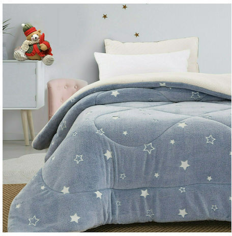 Beauty Home Kids Duvet Cover Single Blue 160x220cm
