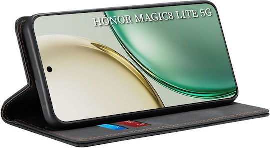 Techsuit Confy Buchen Sie Schwarz (Honor Magic8 Lite)