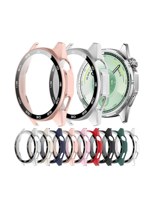 Πλαστική Θήκη με Τζαμάκι σε Μπλε χρώμα για Huawei Watch GT 6 41mm