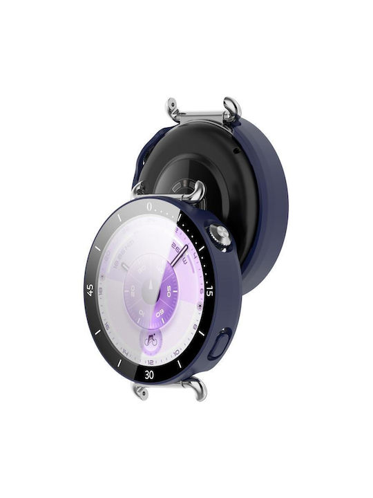 Carcasă de Plastic cu Sticlă în culoarea Albastru pentru Huawei Watch GT 6 41mm