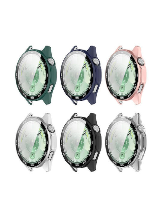 Carcasă de Plastic cu Sticlă în culoarea Albastru pentru Huawei Watch GT 6 41mm