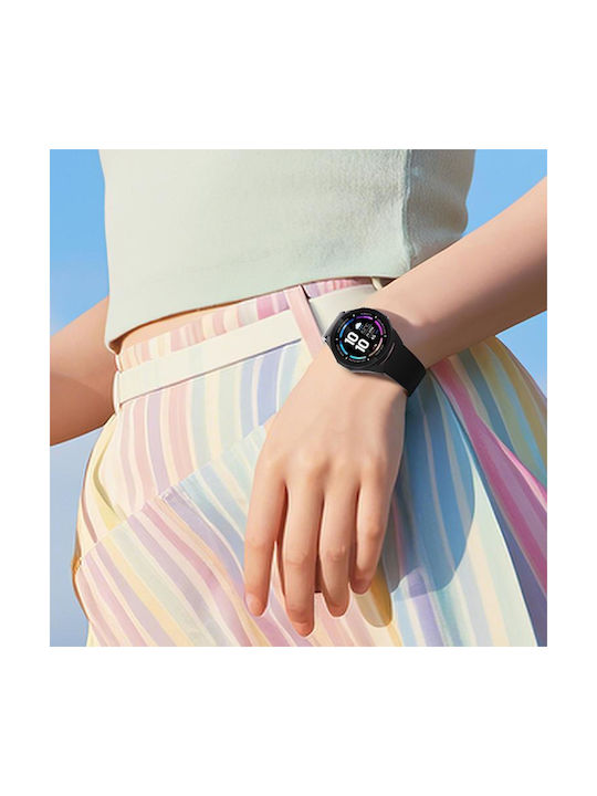 Пластмасов Калъф със Стъкло в Черен цвят за Huawei Watch GT 6 41mm