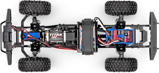 Traxxas Τηλεκατευθυνόμενο Αυτοκίνητο Crawler Μαύρο
