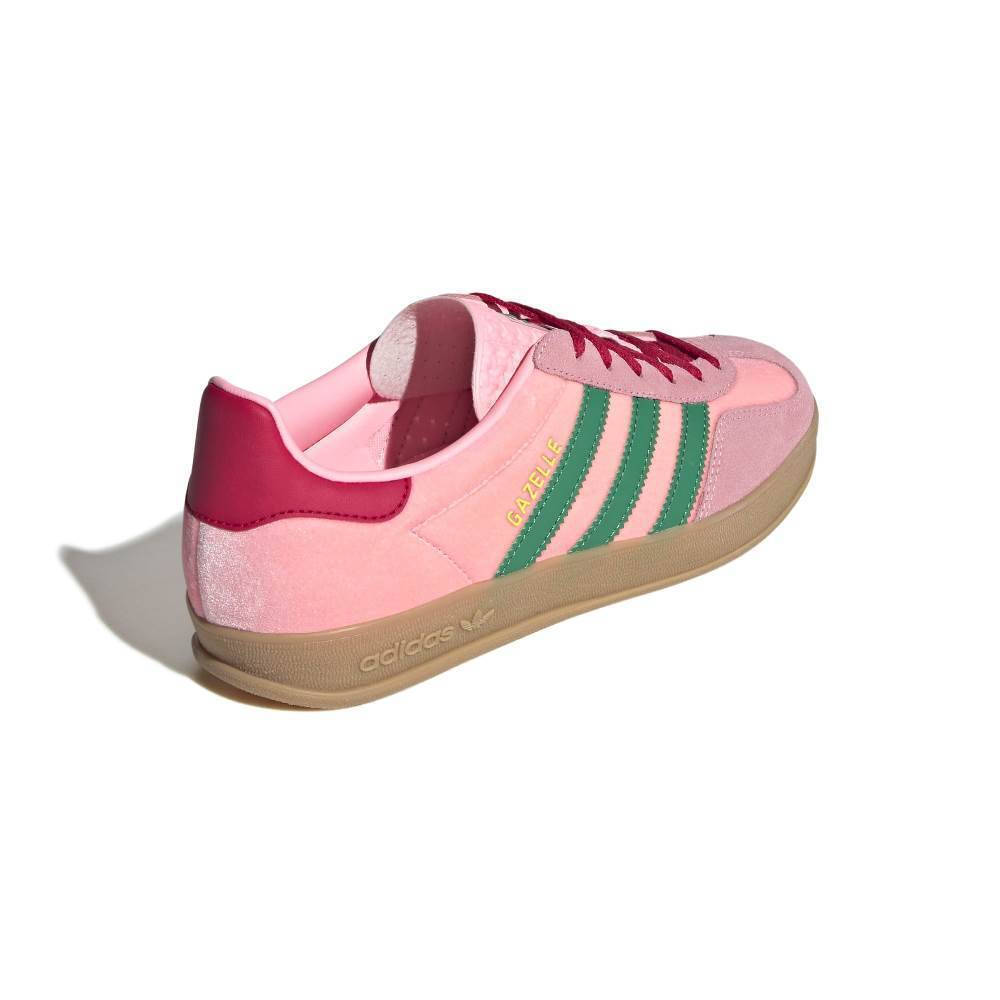 adidas Gazelle Indoor Adidași Pentru Femei Court Verzi Glow Roz