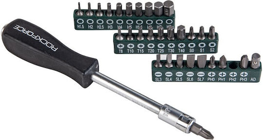 Rockforce Ратчетни и гнездови гарнитури 1\4" 62бр