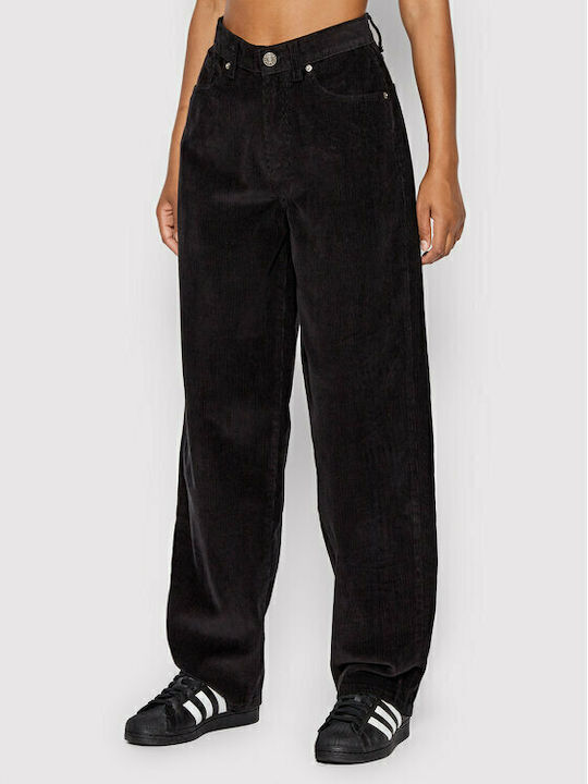 90s Hoch tailliert Damenjeans Black