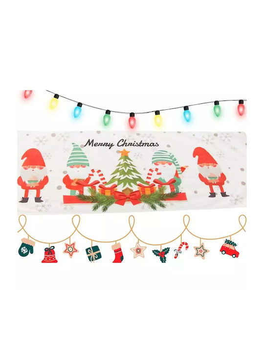 Verk Group Weihnachtlich Tischtuch Läufer Weiß L205xB35cm.
