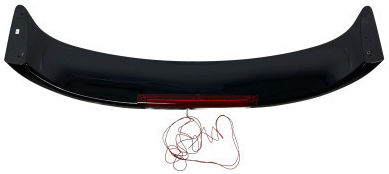 Autoheckspoiler Kofferraum Mitsubishi Lancer 2005+ mit Bremslicht Schwarzes Glänzend