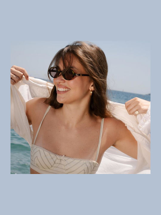 Furla Sunglasses Brown with Acetate Frame & Brown Lens