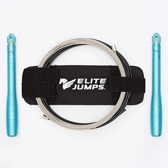 Jump Rope Bullet Comp Speed Rope Sky Blue Elite Jumps