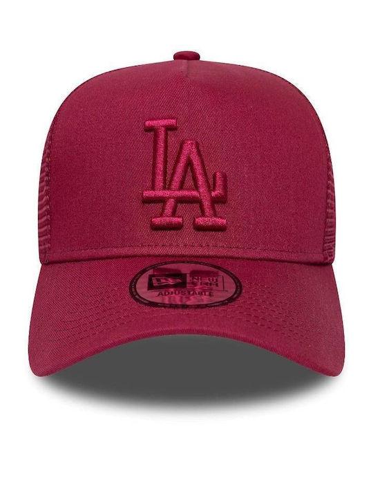 Jockey League Ess Camionagiu Los Angeles Dodgers Burgundy Culoare