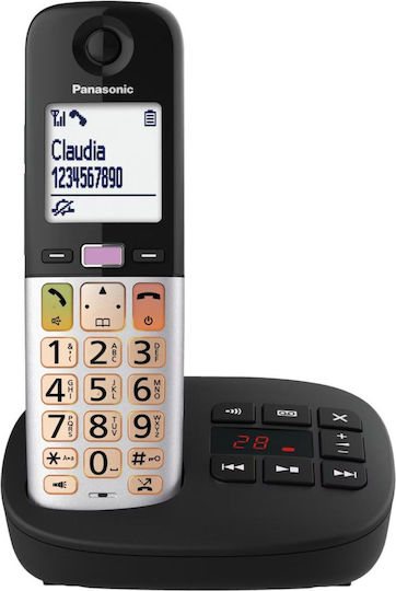 Panasonic KX-TGU432EXB Schnurlostelefon Schwarz