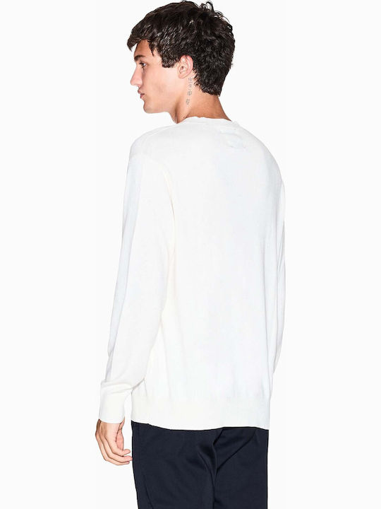 Armani Exchange Πουλόβερ Λευκό