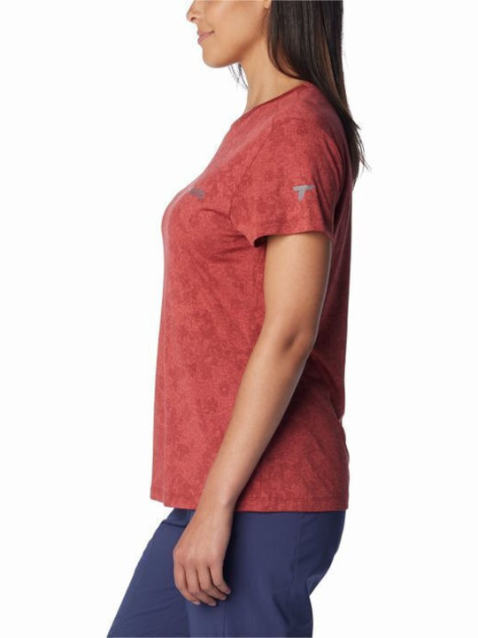 Bluebird Women's Athletic T-shirt Red