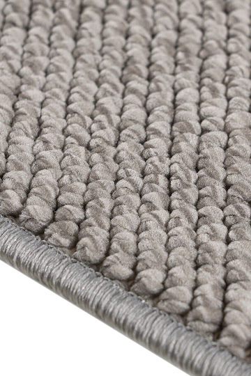 Beauty Home Rustic 9333 Σετ Χαλιά Κρεβατοκάμαρας Grey BH390671 3τμχ