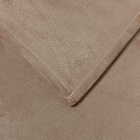 vidaXL Fleece Blanket Sofa 130x150cm Giraffe