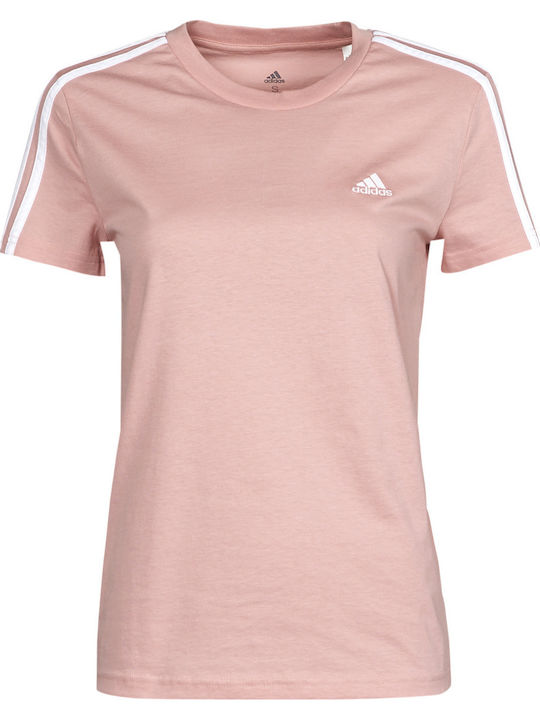 3 Stripes Γυναικείο T-shirt Wonder Mauve