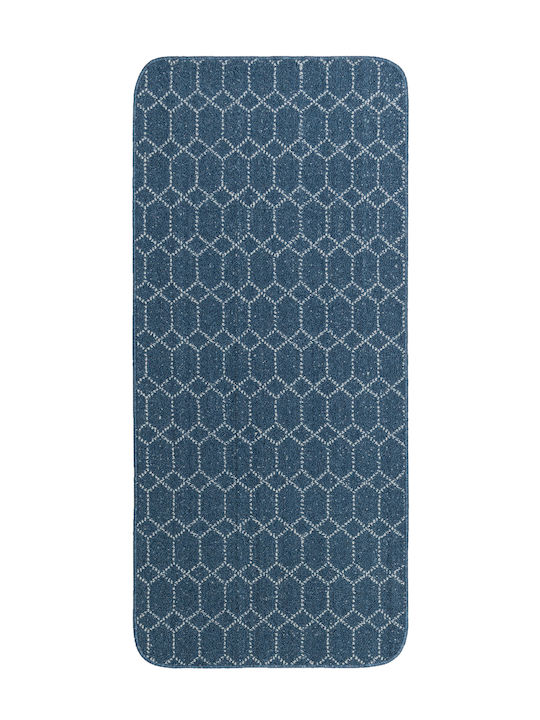 Nikotex Carpets Неслизащо Пътека Кухня Belmont Синьо-екрю 67x150
