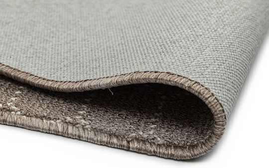 Nikotex Carpets Non-Slip Kitchen Runner Mat Belmont Mocha-Ivory 67x150