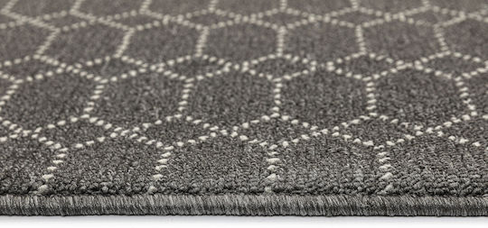 Nikotex Carpets Non-Slip Kitchen Runner Mat Belmont Grey-Sugar 67x150