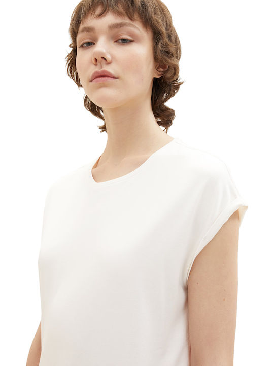 Basic Γυναικείο T-shirt Λευκό