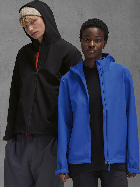 Winter Jacke Softshell Wasserdicht und Winddicht Navy