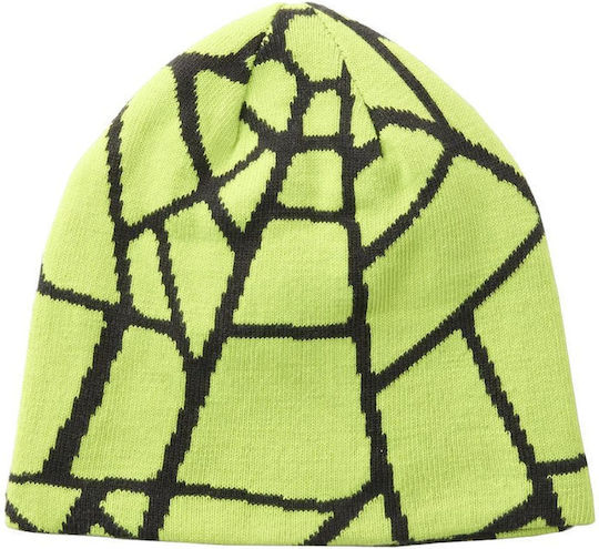 Beanie Männer Wendbar Beanie Gestrickt in Schwarz Farbe