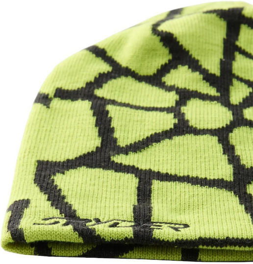 Beanie Männer Wendbar Beanie Gestrickt in Schwarz Farbe
