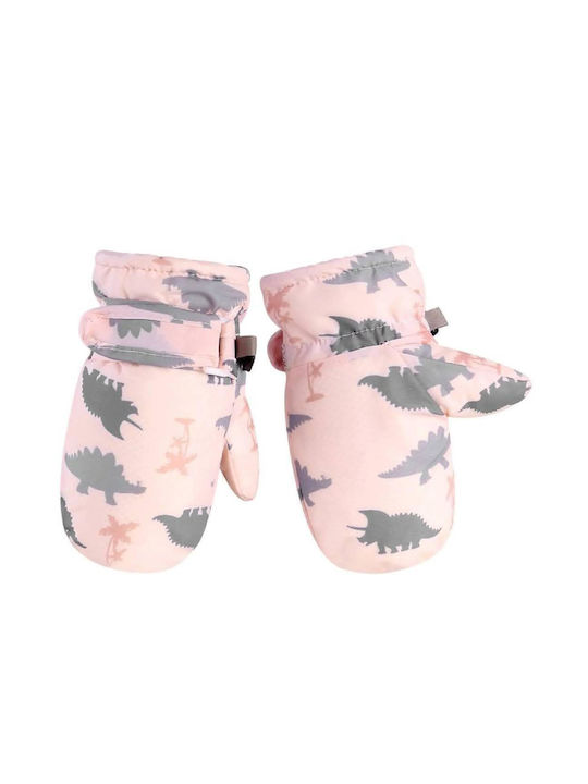 Brims and Trims Mittens Παιδικά Γάντια Σκι & Snowboard Ροζ